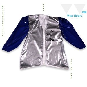 Tri-color Latex Jacke by Blake A-L Boyd